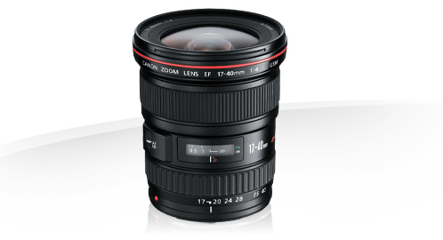 Canon EF 17 - 40 mm f 4.0 L USM Lens