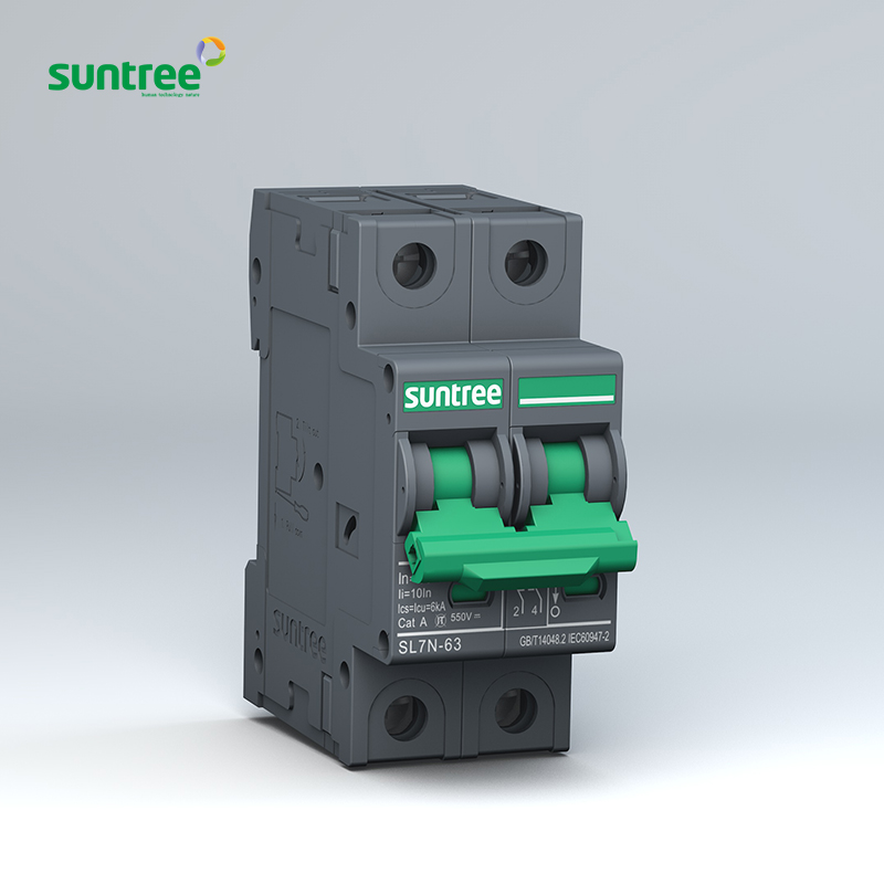 Suntree PV 550Vdc, 6A-63A, 2P DC circuit breaker