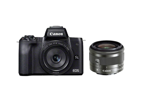 Canon EOS M50 BK M15-45 S+M22