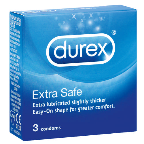 Durex Extra Safe Condoms 3's-test