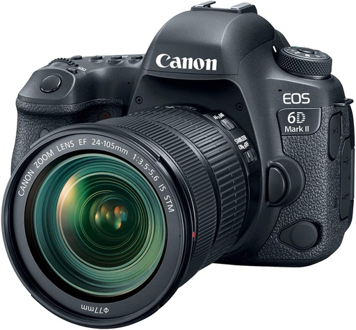 Canon EOS 6D Mk II &amp; 24-105 IS STM Lens (26 MP)