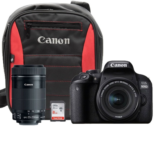 Canon EOS 800D (24 MP) Double IS Kit