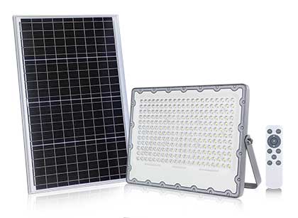 [TK-03-300W] SOLAR 300W LED FLOODLIGHT C/W  40W PV PANEL AND REMOTE