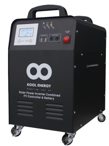 [30001] KOOL ENERGY Portable Solar Power Backup System 1.5KW