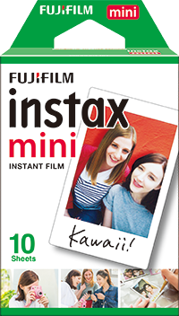[16026666] FujiFilm Instax Film Mini (10 Sheets) White